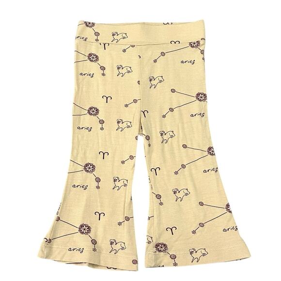 KATE QUINN ARIES Horoscope Bamboo Flare Pants 12-18m - Picture 1 of 4